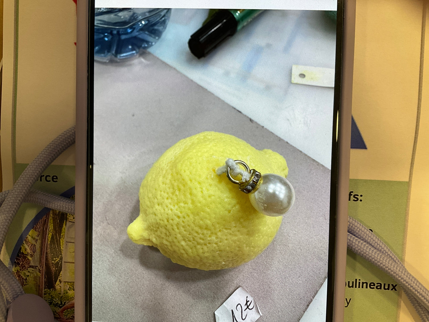 Citron avec perle - Momik