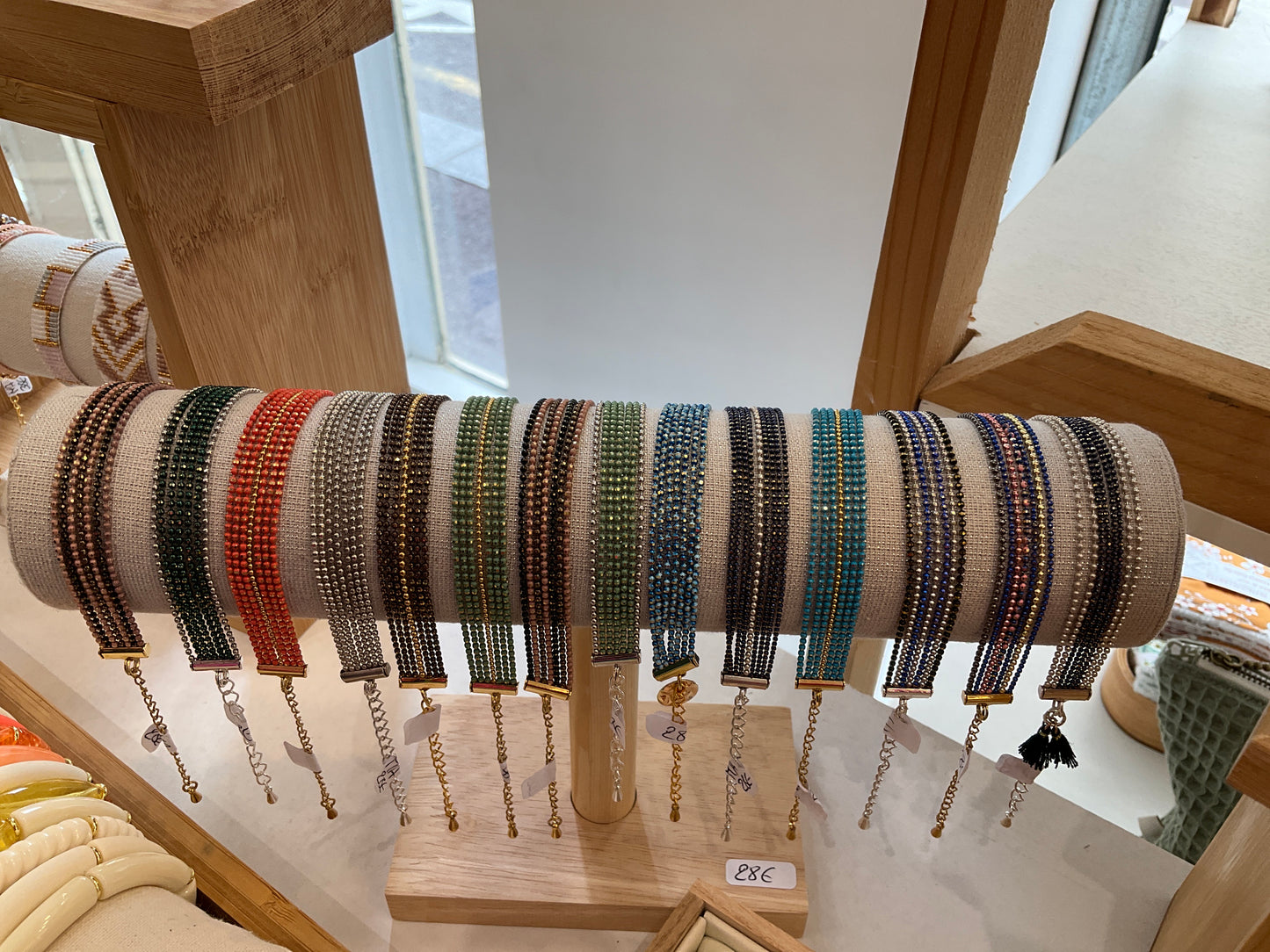 Bracelets tissés small (perles de verres japonaises)
