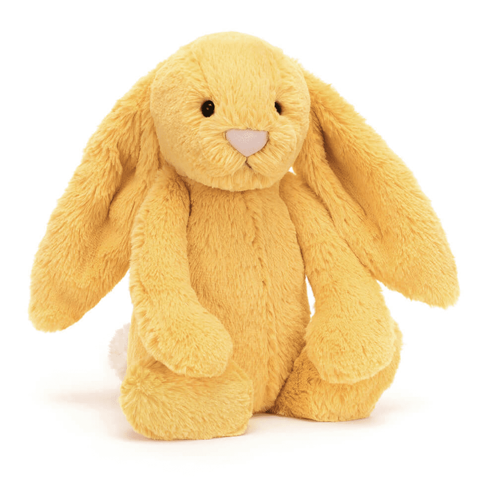 Sunshine Bunny Little de face sur fond blanc