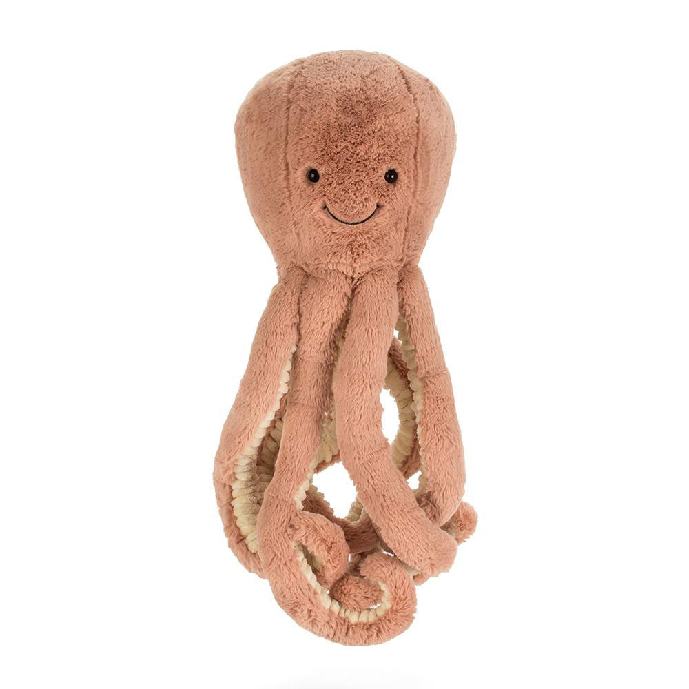 Peluche Pieuvre Odell sur fond blanc