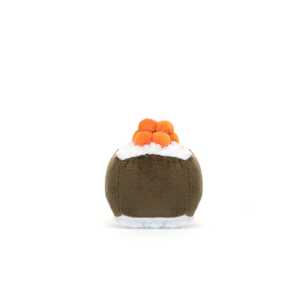 peluche sassy sushi hosomaki de dos sur fond blanc