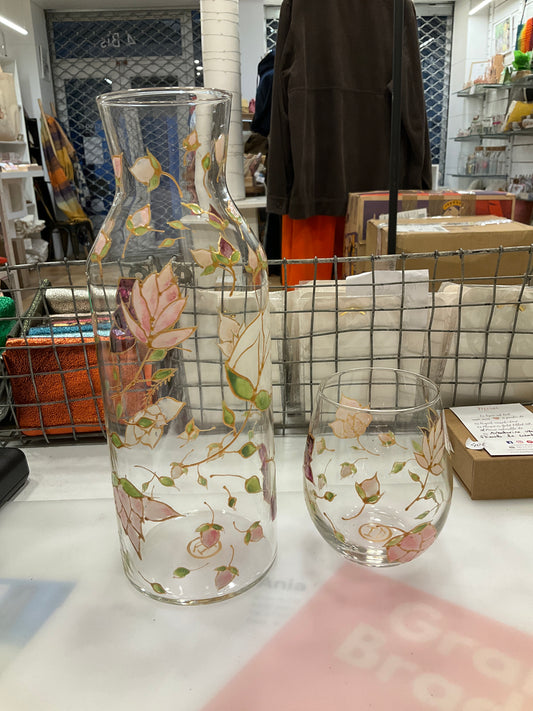 Lot verre + carafe - ID Créations Paris