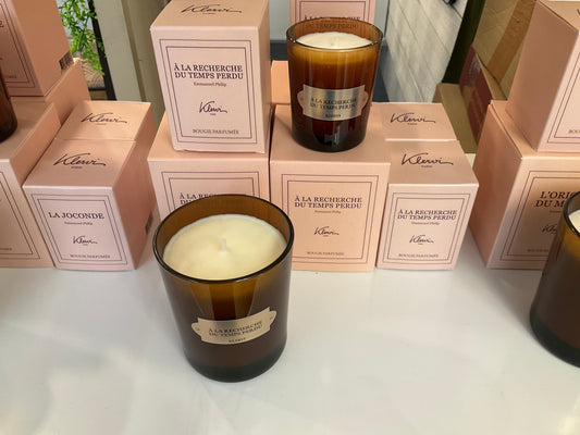 Bougie À la recherche du temps perdu Grande 180g - Klervi Paris