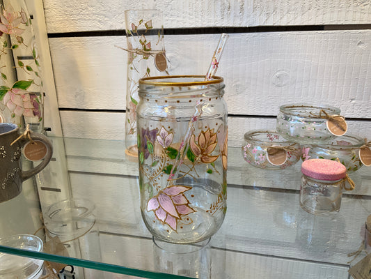 Verre XXL à Matcha avec paille - ID Créations Paris 58€