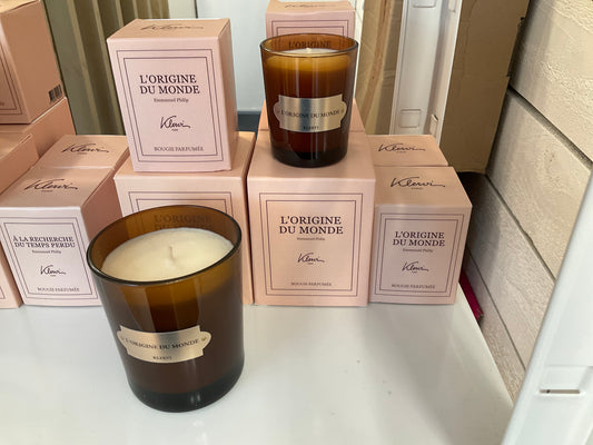 Bougie L’origine du monde Grande 180g - Klervi Paris