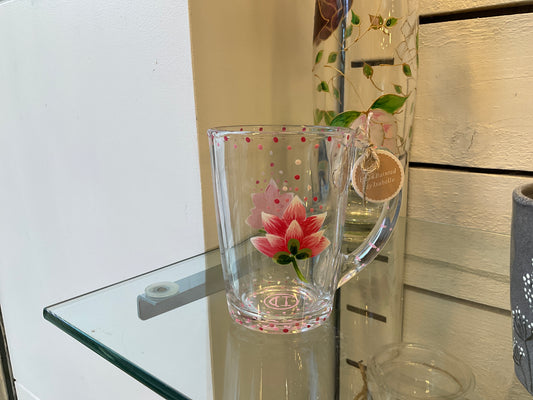 Mug en verre Lotus - ID Créations Paris 37€