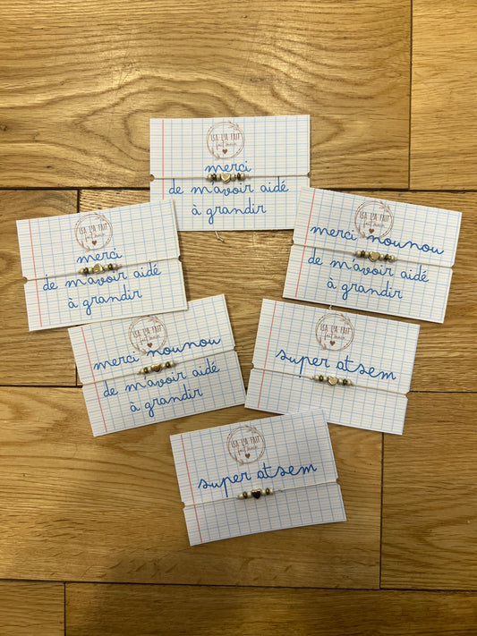 Bracelet nounou - Isa l’a fait